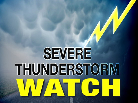 Severe Thunderstorm Watch Issued By Nws Storm Prediction Center 521